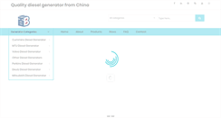 Desktop Screenshot of chinageneratorsets.com